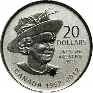 Kanada, Elisabeth II., 20 Dollar Ottawa 2012