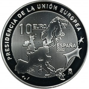 Spanien, 10 Euro Madrid 2002 - Spanischer Ratsvorsitz der EU