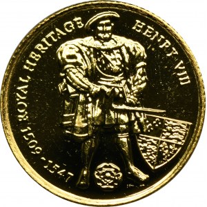 Falklandinseln, 2 Pfund Llantrisant 1997 - Heinrich VIII.