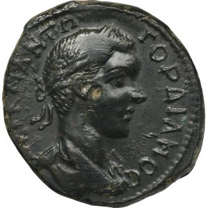 Provincie Řím, Moesia Inferior, Nicopolis ad Istrum, Gordian III, bronz - ex. Prof. Dr. Peter Robert Franke