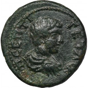 Provincia Rím, Trácia, Augusta Thraiana, Geta, bronz - RARE