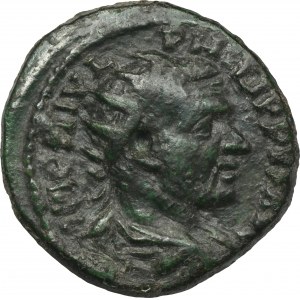 Provinz Rom, Thrakien, Mesembria, Philipp I. Araber, Bronze - RARE