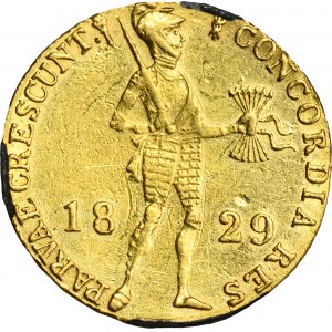 Holandsko, Holandské kráľovstvo, William I, Ducat Utrecht 1829