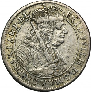 Germany, Brandenburg-Prussia, Frederic Wilhelm, 18 groschen Konigsberg 1679 HS