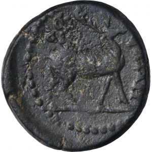 Provinzial Rom, Ionien, Ephesus, Antoninus Pius, Bronze - ex. Prof. Dr. Peter Robert Franke