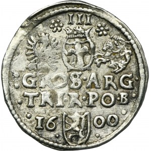 Sigismund III Vasa, 3 Groschen Bromberg 1600