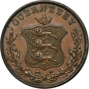 Spojené království, Guernsey, Victoria, 8 Doubles Handsworth 1834