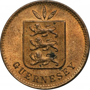 Vereinigtes Königreich, Guernsey, Victoria, 4 Doubles Birmingham 1902 H
