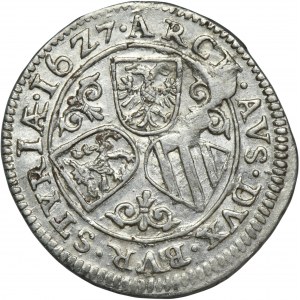 Rakousko, Ferdinand II, 3 Krajcars Graz 1627 - STYRIÆ