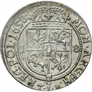 John II Casimir, 1/4 Thaler 1658 Krakau TLB