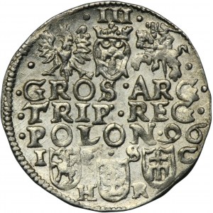 Sigismund III Vasa, 3 Groschen Bromberg 1596