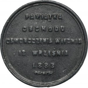 Medaille zum 200. Jahrestag der Schlacht bei Wien, Kopie der Medaille von 1883
