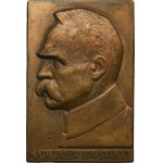 Plakieta Józef Piłsudski 1926 - Aumiller, niesygnowana
