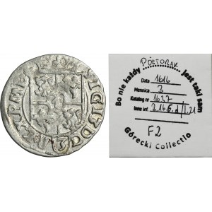 Zygmunt III Vasa, Polovičná trať Bydgoszcz 1616 - RZADSZY, ex.Górecki