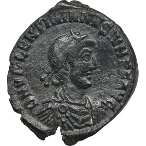 Roman Imperial, Valentinian II, Follis