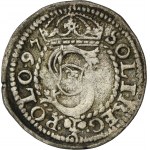 Sigismund III Vasa, Schilling Posen 1597 - VERY RARE, ex. Marzęta