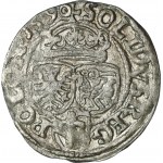 Zygmunt III Vasa, Szeląg Olkusz 1590 IF - EXTREMELY RARE, UNLISTED, ex. Marzęta