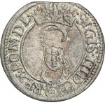 Žigmund III Vaza, olkuský šiling 1594 - VELMI ZRADKÝ, sekera, ex. Marzęta
