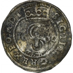 Sigismund III. Vasa, Szeląg Bydgoszcz 1600 BB - SEHR RAR, ex. Marzęta