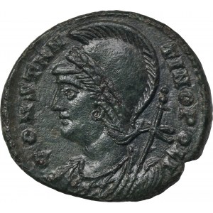 Römisches Reich, Konstantin I. der Große, Follis - Gedenkmünze
