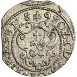 Sigismund III Vasa, Schilling Riga 1589 - RARE, RIGEN, ex. Marzęta