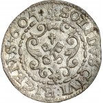 Sigismund III Vasa, Schilling Riga 1605 - RARE, ex. Marzęta