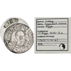 Žigmund III Vasa, Riga 1612 - Zriedkavé, ILUSTROVANÉ, dátum 1 12, ex. Marzêta