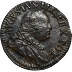 Augustus III of Poland, Schilling Dresden 1750 - RARE, ex. Marzęta