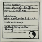 Teutonský rád, Henry Reffle von Richtenberg, polička bez dátumu - RZADKI, QVAR, ex. Marzęta