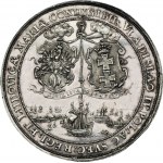 Ladislav IV Vasa, svatební medaile 1646 - velmi vzácná, krásná