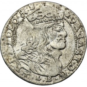 John II Casimir, 6 Groschen Vilnius 1666 TLB