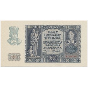 20 złotych 1940 - H -