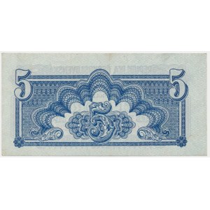 Czechoslovakia, 5 Korun 1944