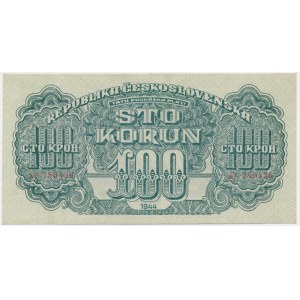 Czechosłowacja, 100 koron 1944