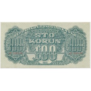 Československo, 100 korún 1944
