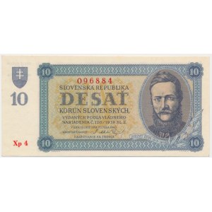 Slovakia, 10 Korun 1943