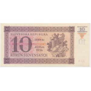 Slovensko, 10 korun 1943