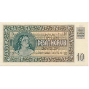 Słowacja, 10 koron 1939