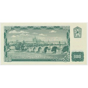 Slovensko, 100 korún 1961 - s pečiatkou -.