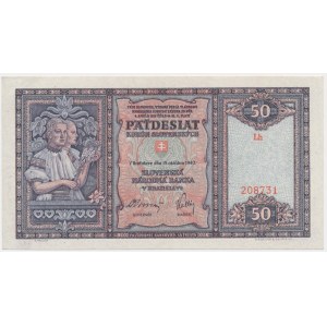 Slovensko, 50 korun 1940