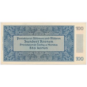 Czechy i Morawy, 100 koron 1940