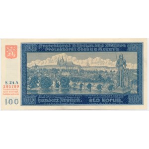 Čechy a Morava, 100 korun 1940