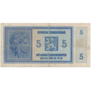 Czechoslovakia, 5 Korun (1939)