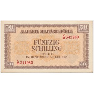 Österreich, Alliierte Militärbehörde, 50 Schilling 1944 (1945)