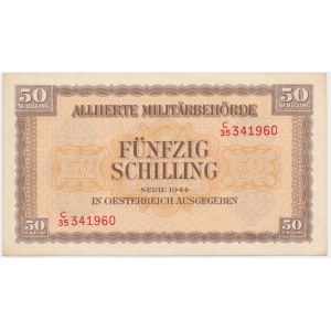 Austria, Allied Military Authority, 50 Schilling 1944 (19445)