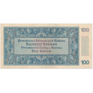 Bohemia and Moravia, 100 Korun 1940