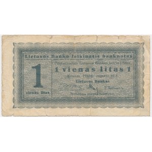 Litva, 1 lit 1922