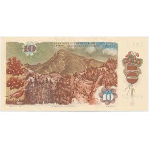 Tschechoslowakei, 10 Kronen 1986