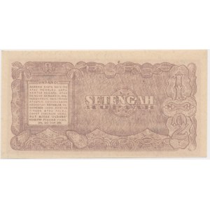 Indonézia, 1/2 rupie (1947)