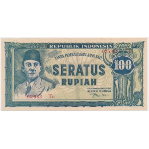 Indonézia, 100 rupií (1947)